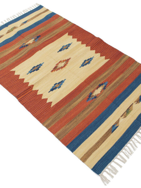 HAND MAD Milan kilim COTTON 60x40 cm
