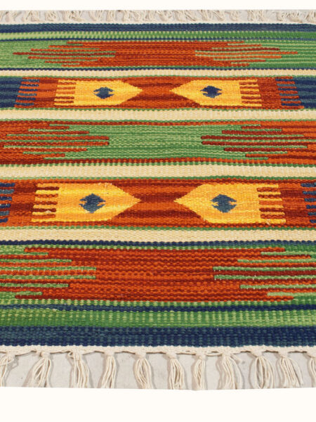 kilim Machine Washable 100% Cotton 50x50 cm