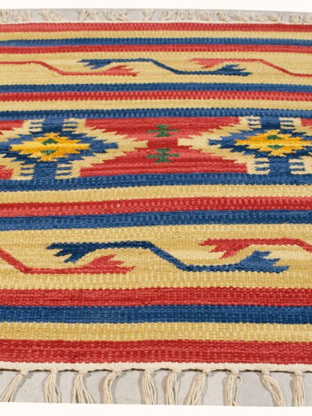 kilim Machine Washable 100% Cotton 50x50 cm
