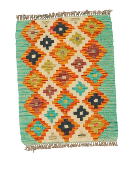 kilim Kaudani Original Authentic Knotted a Hand 60x44 cm