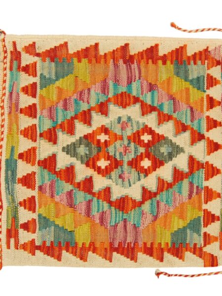 kilim Kaudani Original Authentic Knotted a Hand 54x52 cm