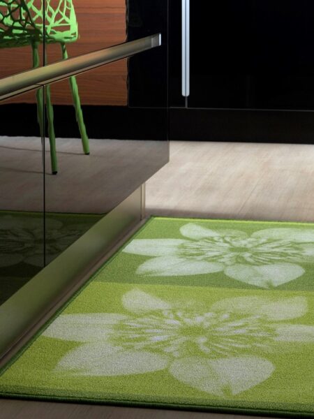 80x50 cm Teppich Modern New Clematis Meccanic Made @