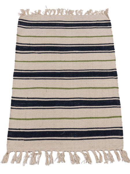( Machine washable 30° )kilim Original Authentic Hand Made 90x60 cm