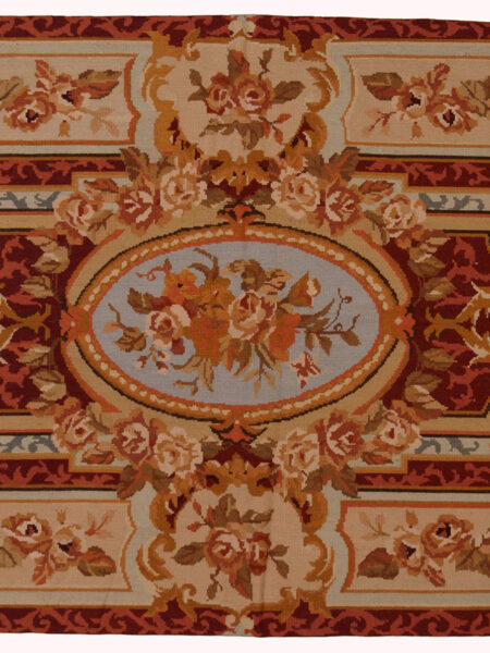 Classic Aubusson Tapestry Tepester Teppich 244x153 cm