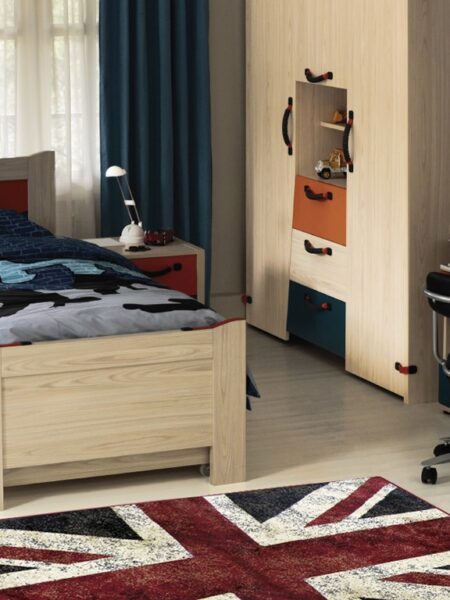 Rug Modern New con Machine Loom - 105x67 cm