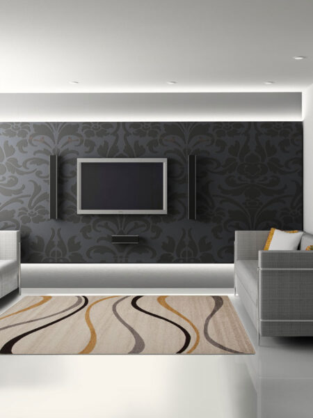 Rug Modern New con Machine Loom - 170x120 cm