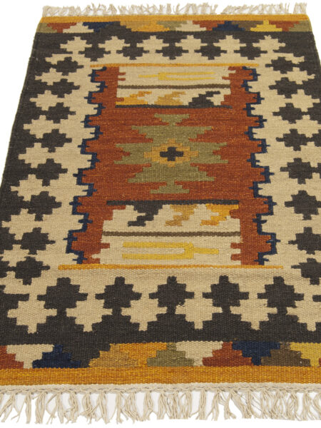 90x60 cm Autentik kilim Kelim Original Hand Made Classic STYL