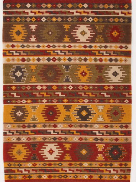 kilim Sivas Rug, Red/Orange/Multicolor, 300x200