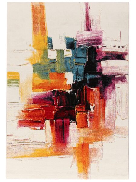 Rug Modern New con Machine-Loomed Hand-Finished - 190x133 cm
