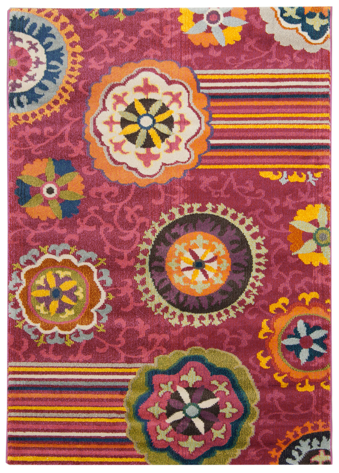 190x133 cm Rug Modern New con Machine Loom Ide - Image 2