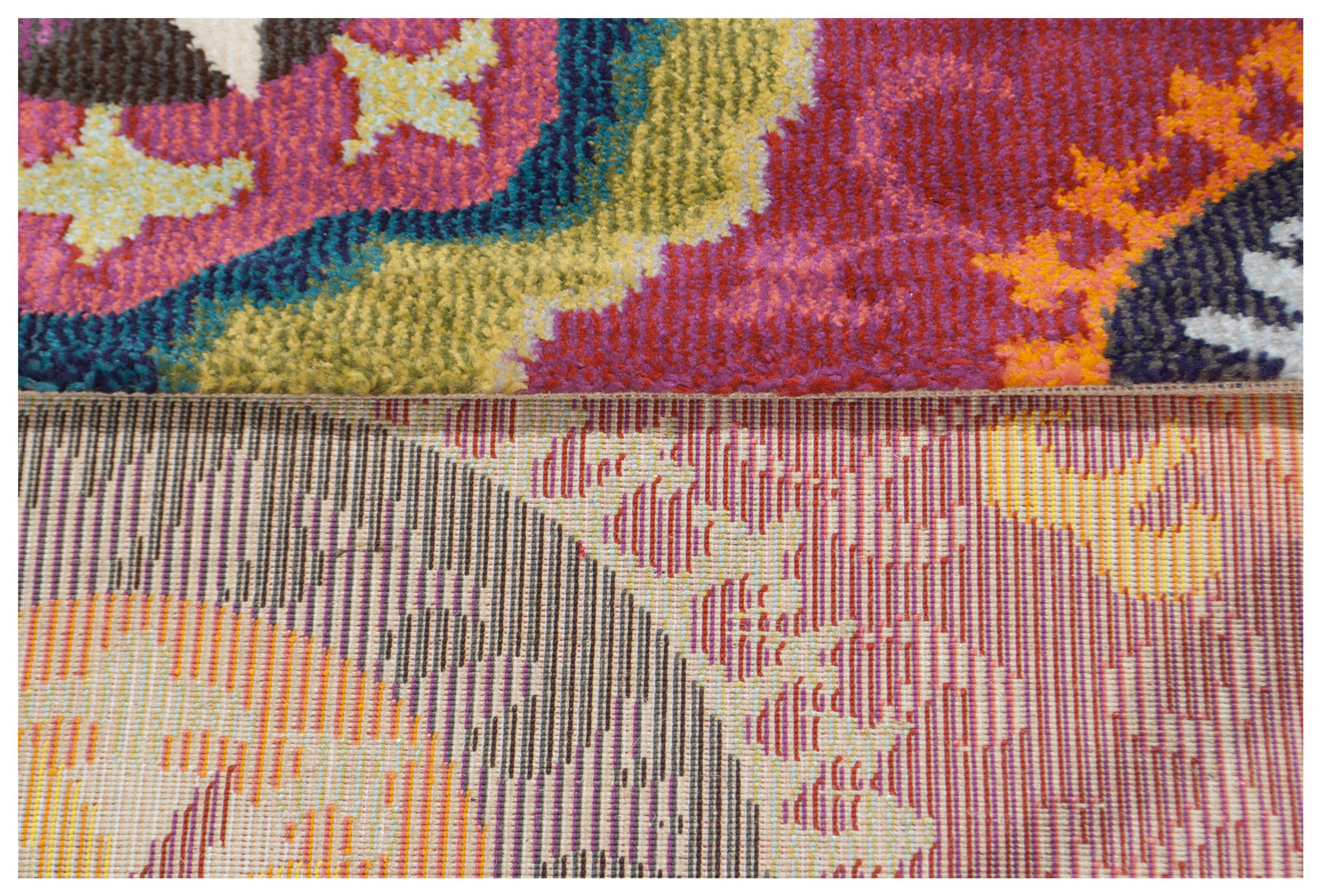 190x133 cm Rug Modern New con Machine Loom Ide - Image 3