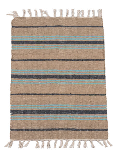 (Machine washable 30°) kilim Original Authentic Hand Made 80x50 cm