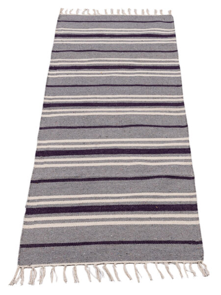 (Machine washable 30°) kilim Original Authentic Hand Made 140x57 cm