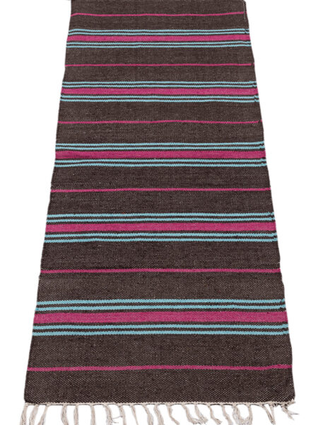 (Machine washable 30°) kilim Original Authentic Hand Made 140x57 cm