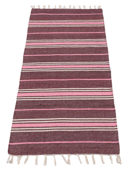(Machine washable 30°) kilim Original Authentic Hand Made 140x57 cm