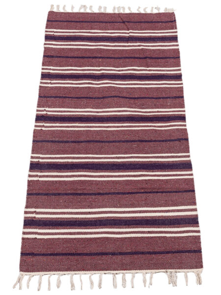 (Machine washable 30°) kilim Original Authentic Hand Made 140x57 cm