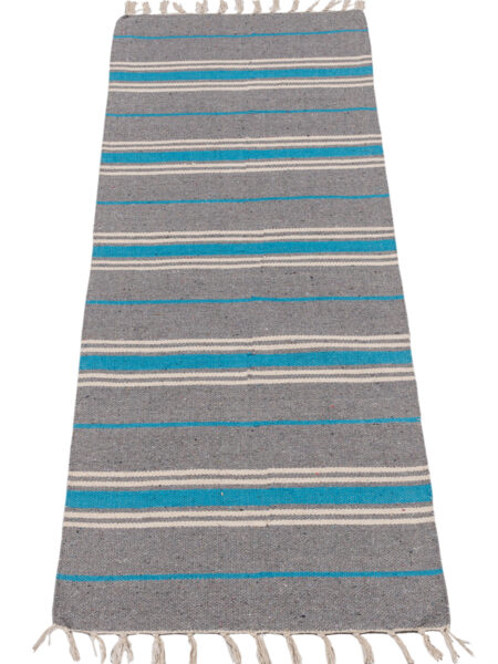 (Machine washable 30°) kilim Original Authentic Hand Made 140x57 cm