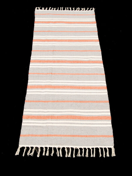 (Machine washable 30°) kilim Original Authentic Hand Made 140x57 cm