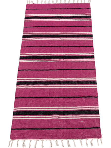 (Machine washable 30°) kilim Original Authentic Hand Made 140x57 cm