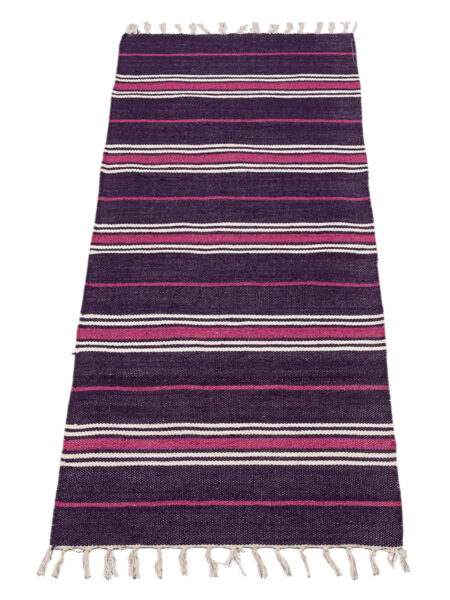 (Machine washable 30°) kilim Original Authentic Hand Made 140x57 cm