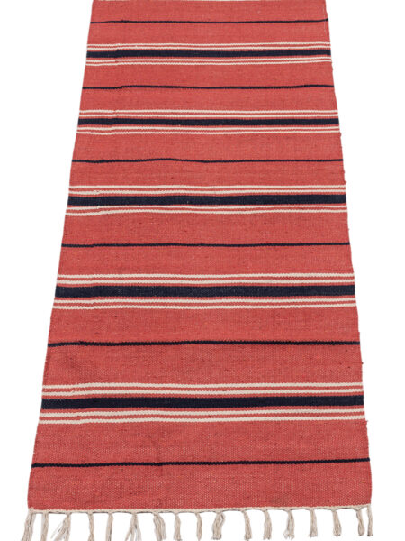 (Machine washable 30°) kilim Original Authentic Hand Made 140x57 cm