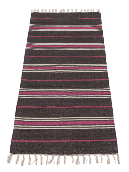 (Machine washable 30°) kilim Original Authentic Hand Made 140x57 cm