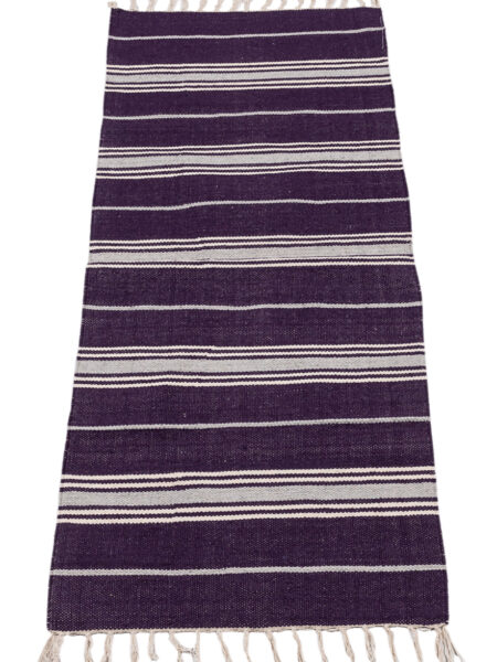 (Machine washable 30°) kilim Original Authentic Hand Made 140x57 cm