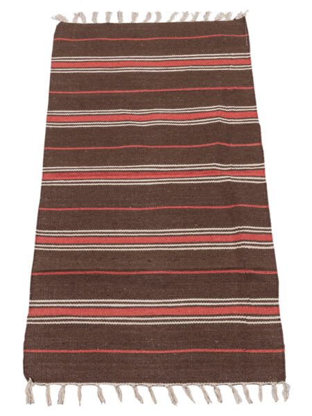 (Machine washable 30°) kilim Original Authentic Hand Made 140x57 cm