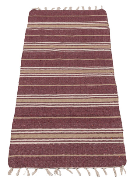 (Machine washable 30°) kilim Original Authentic Hand Made 140x57 cm