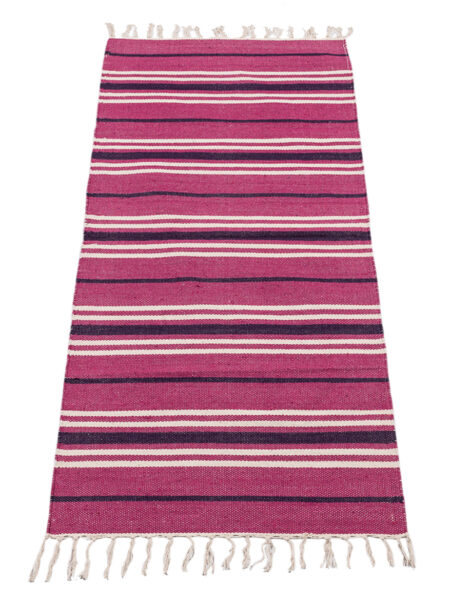 (Machine washable 30°) kilim Original Authentic Hand Made 140x57 cm