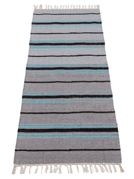 (Machine washable 30°) kilim Original Authentic Hand Made 140x57 cm