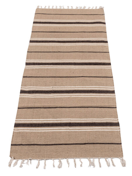 (Machine washable 30°) kilim Original Authentic Hand Made 140x57 cm