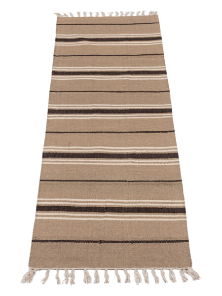 (Machine washable 30°) kilim Original Authentic Hand Made 140x57 cm