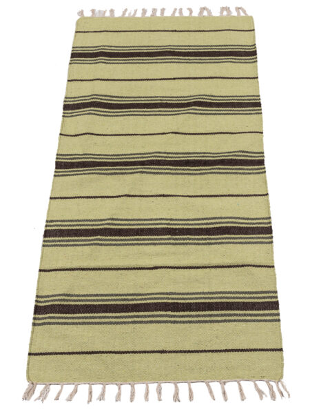 (Machine washable 30°) kilim Original Authentic Hand Made 140x57 cm