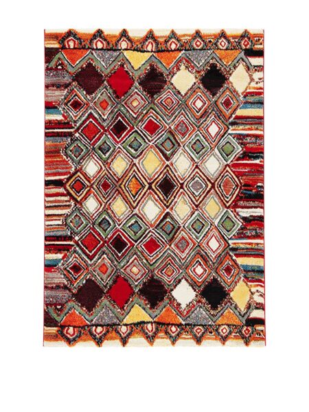 ABC Rugs Rug Amira ghiaccio/Black 133 x 190 cm