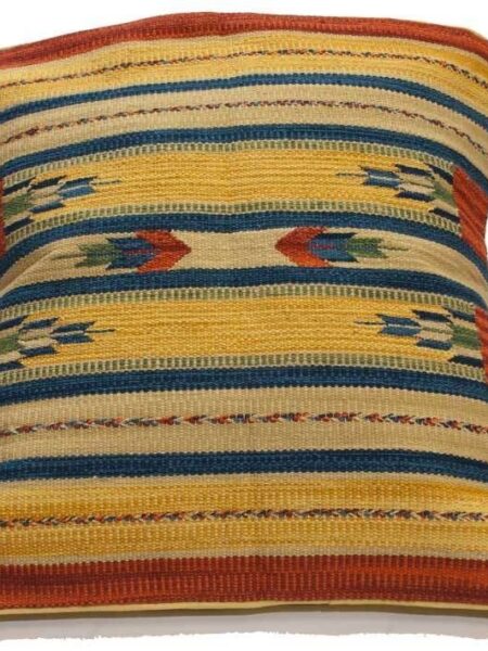 - 40x40 cm Authentic Cushion Square kilim handmade O