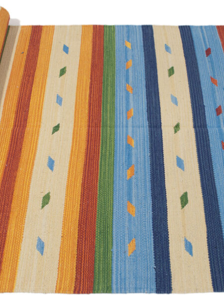 kilim indiano Authentic e Original, handmade, 200x140 cm