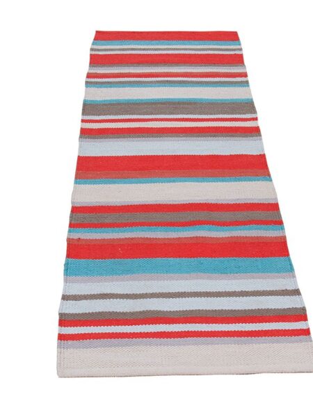 Authentic kilim Casa Blanca Cotton India 180x55 cm