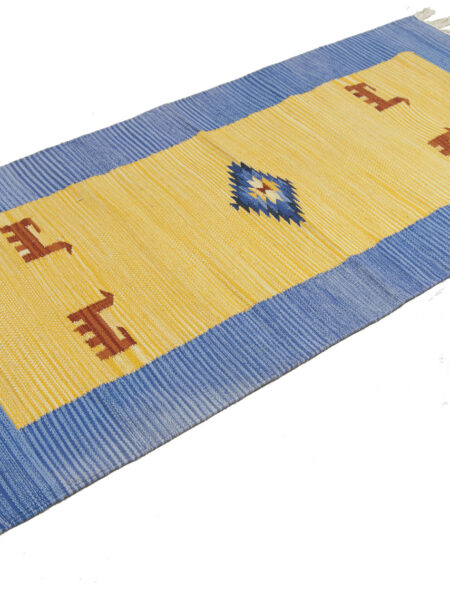 140x70 cm kilim Authentic Original handmade Easy to Clean style Tribali - Reversible