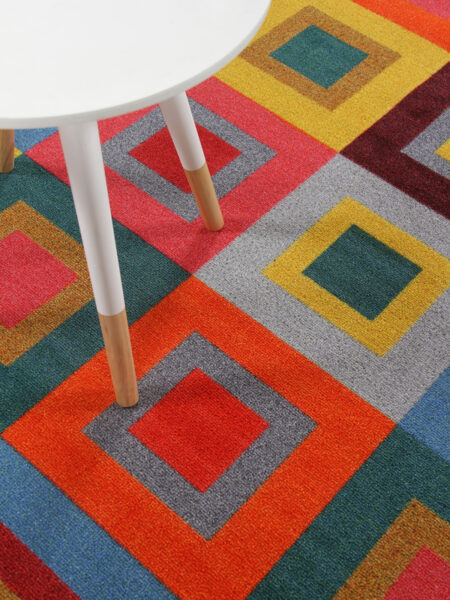 NEW Viva Rug, Sintetic , Multicolor , 200x140 cm