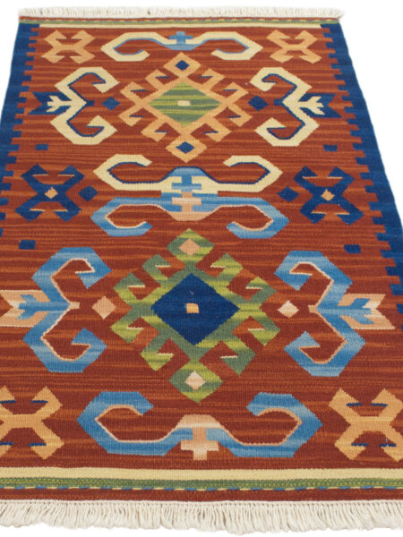 kilim original Occasion Wool Cotton (80x50 cm) - - #