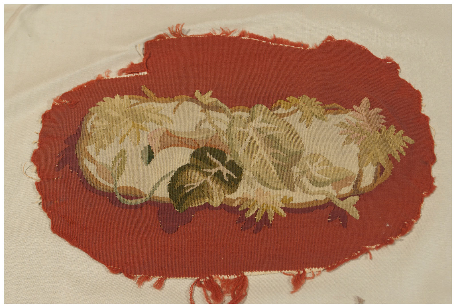 Antique Tapestry French (cm 27x17)- () - Image 2