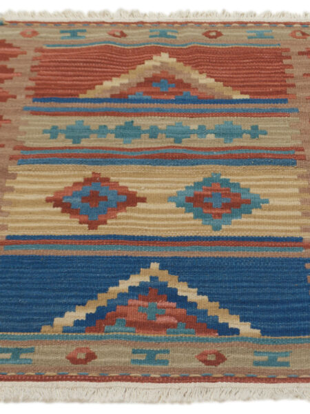 kilim indiano Modern Authentic Original 80x55 cm