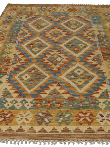 Rug 174X140 cm Authentic, Original kilim handmade with certificate of authenticity