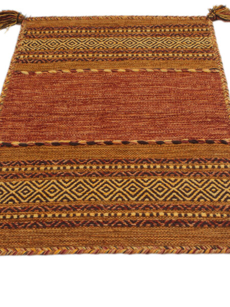 kilim Lory tribal 100% Cotton, indiano, handmade 90x60 cm