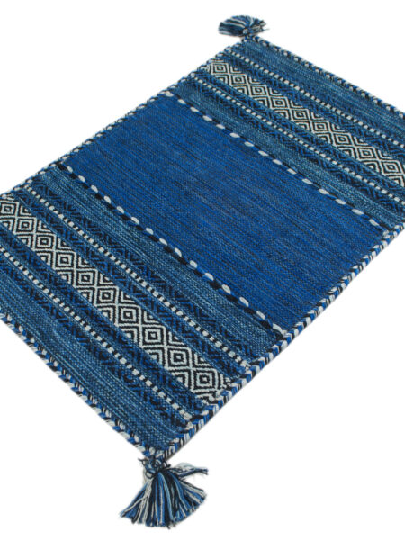 kilim Lory tribal 100% Cotton, indiano, handmade 160x90 cm