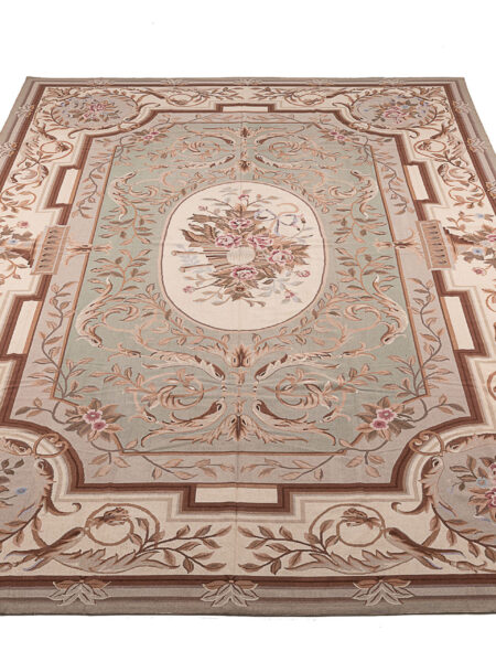 550x362 cm Needle point Classic Floreale style French Disegno Aubusson ()
