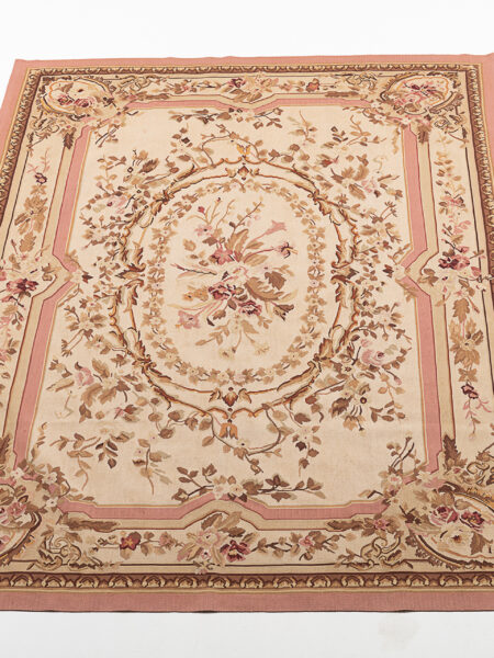 Classic Floral French Style Drawing Aubusson 279x183 cm ()