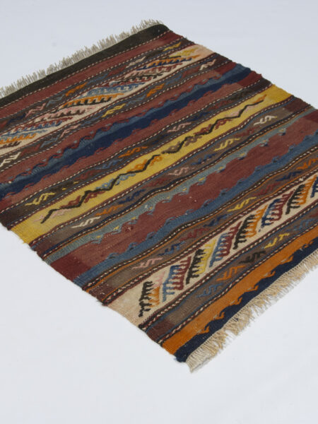 Original Hand Made Rustic kilim / Cicim cm 70x65