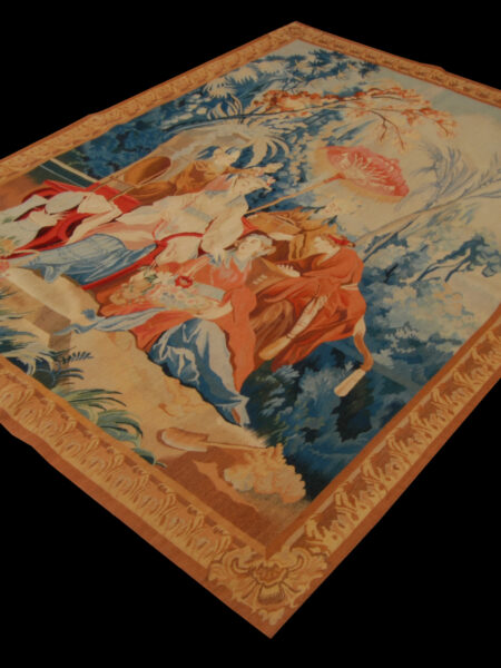 Aubusson Tapestry classic figurativ francia Design 206x153 cm